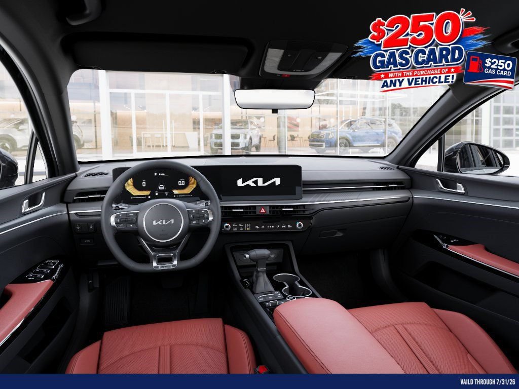 New 2026 Kia K5 GT-Line w/ GT-Line Red Interior Package AWD/4WD image 14