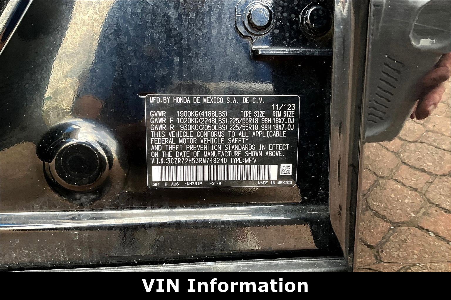 Used 2024 Honda HR-V Sport image 18