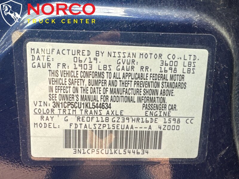 Used 2019 Nissan Kicks SV image 23