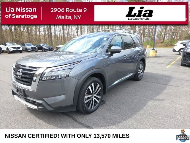Certified 2025 Nissan Pathfinder Platinum w/ Cargo Package image 1