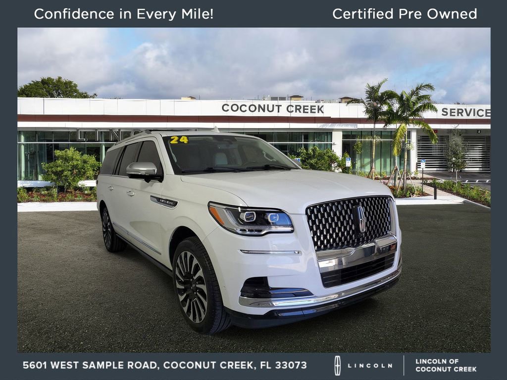 Certified 2024 Lincoln Navigator L Black Label AWD/4WD image 1