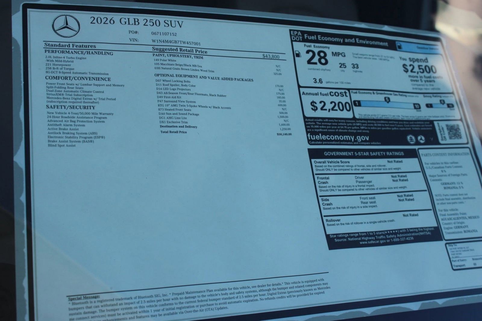 Used 2026 Mercedes-Benz GLB 250 image 34