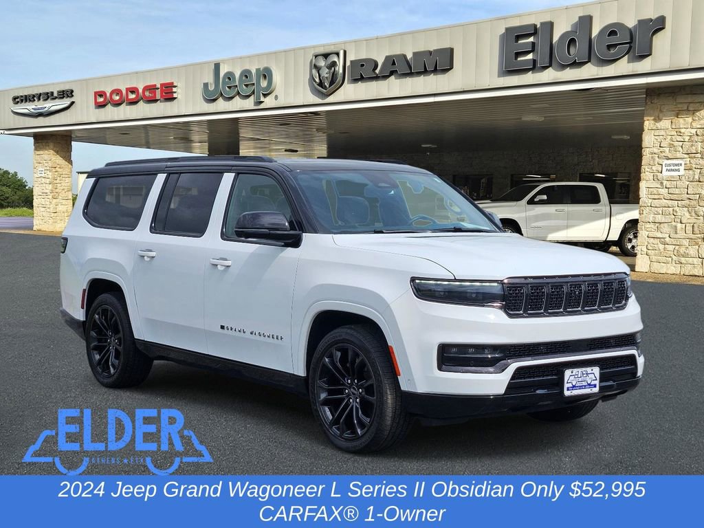 Used 2024 Jeep Grand Wagoneer L Series II w/ Quick Order Packagew 28T