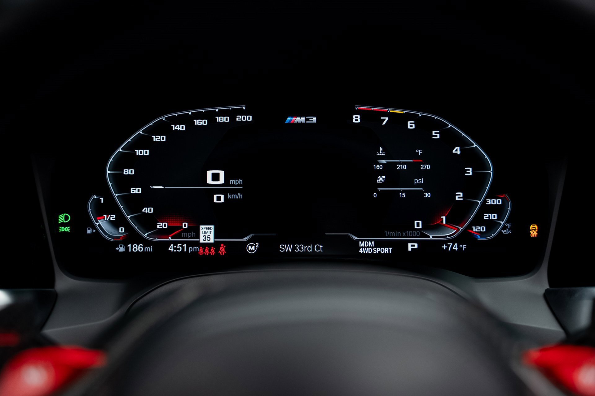 Used 2022 BMW M3 Competition w/ M Carbon Exterior Package image 49