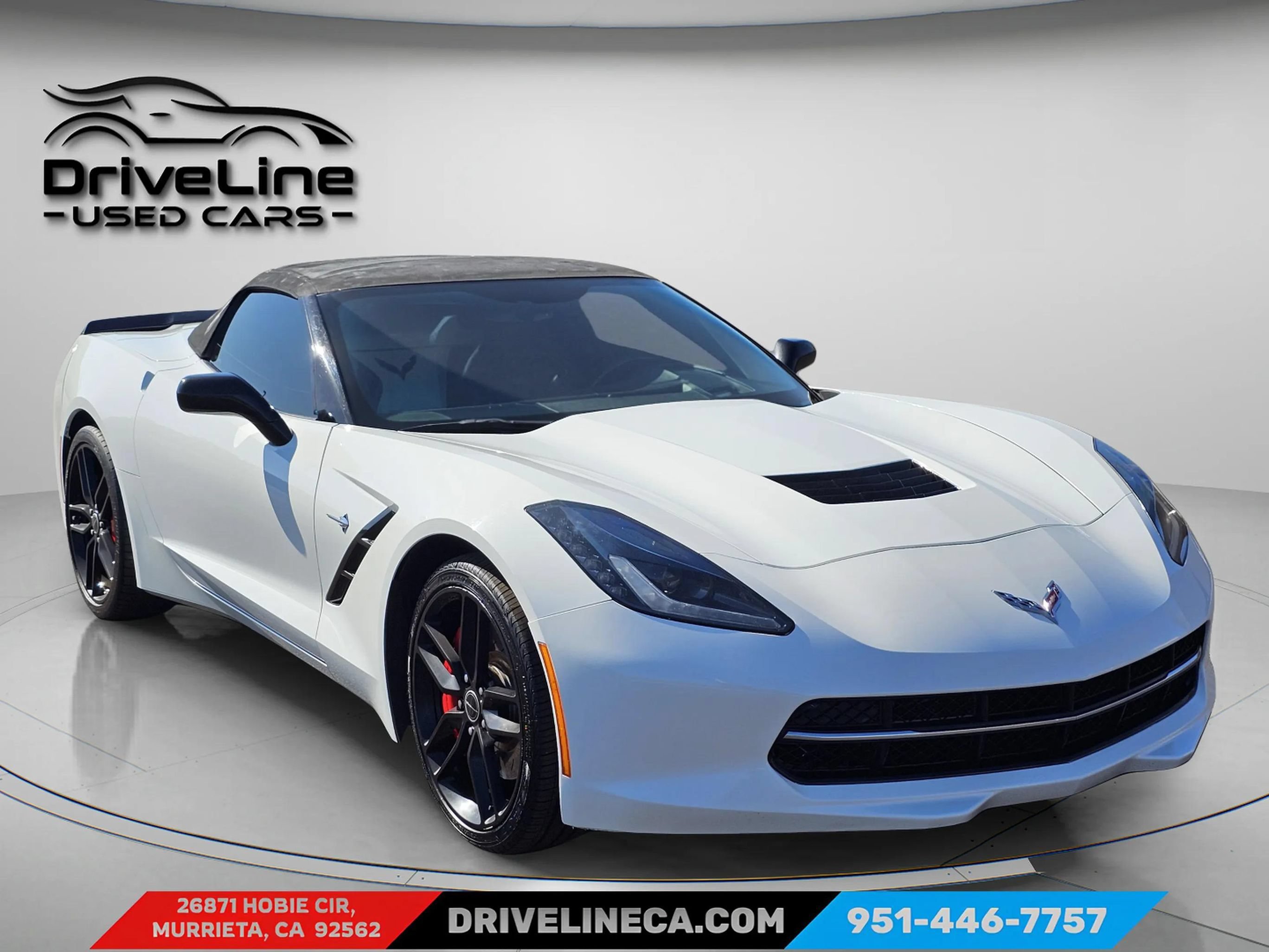 Used 2014 Chevrolet Corvette Stingray Convertible w/ 3LT Preferred Equipment Group RWD image 9