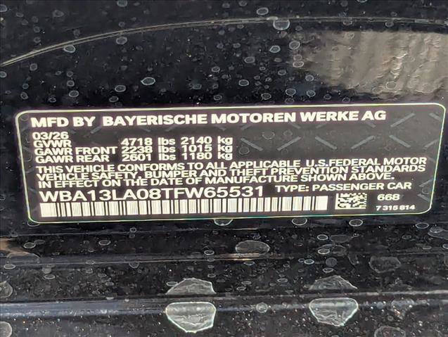 Used 2026 BMW 330i Sedan w/ Convenience Package RWD image 16