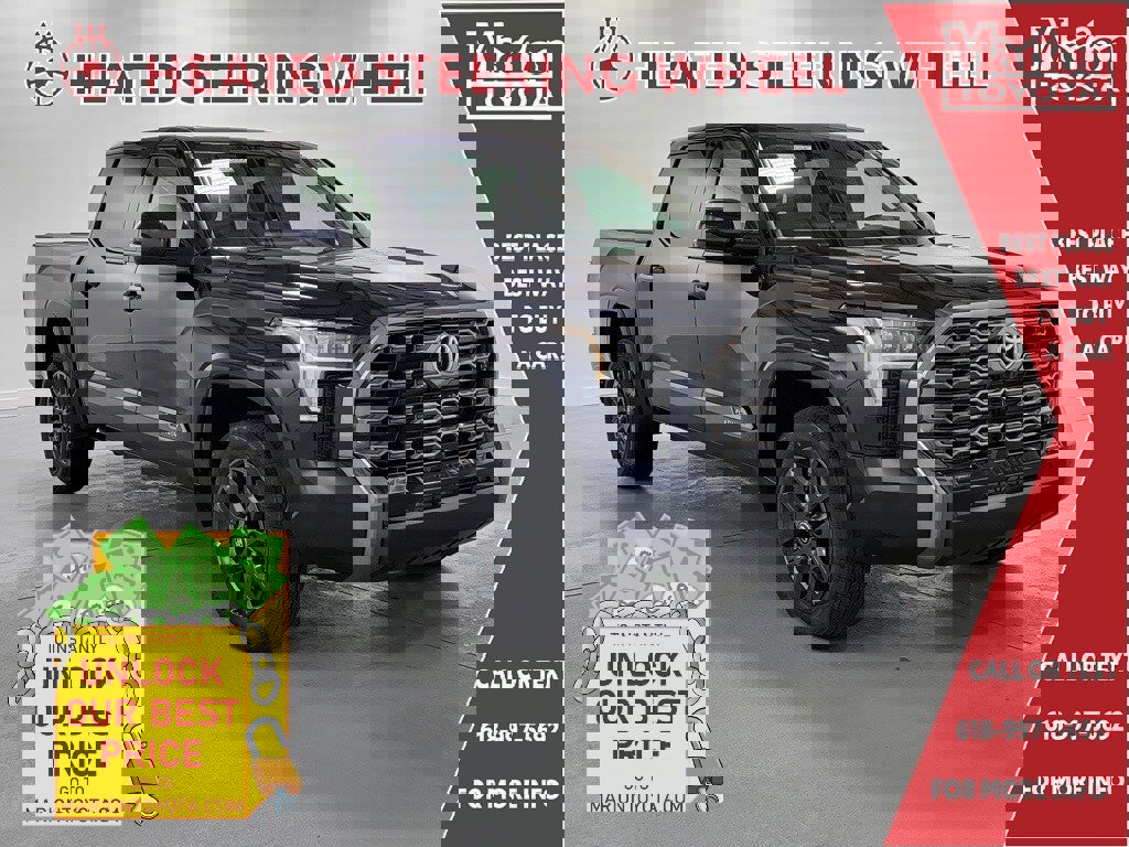 New 2026 Toyota Tundra Platinum image 1