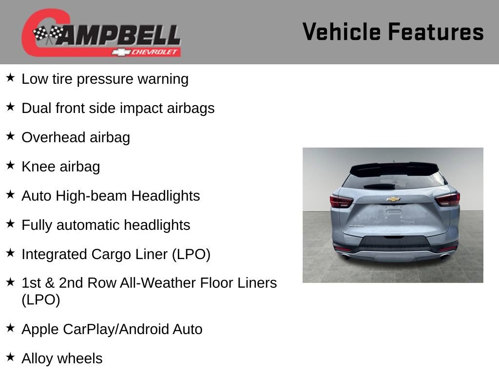 Used 2023 Chevrolet Blazer LT w/ LPO, Floor Liner Package image 16