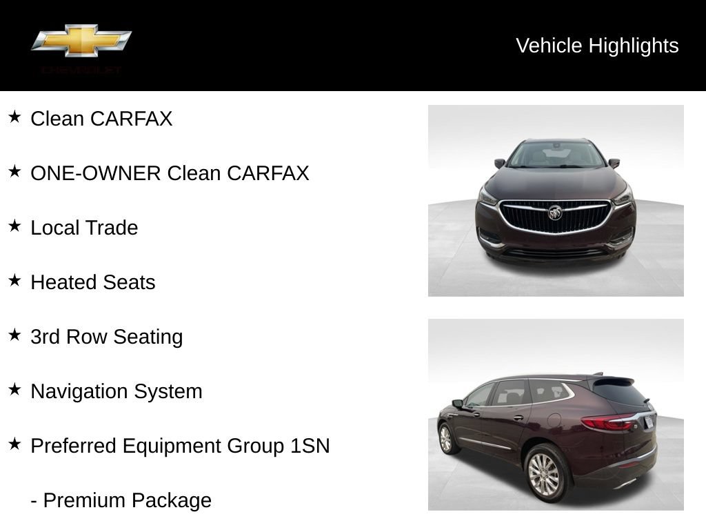 Used 2019 Buick Enclave Premium w/ Experience Buick Package AWD/4WD image 18