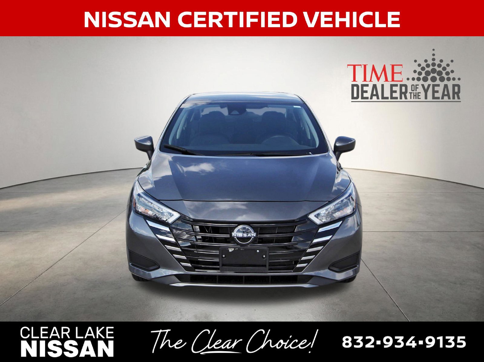 Certified 2025 Nissan Versa SV w/ Trunk Package FWD image 3