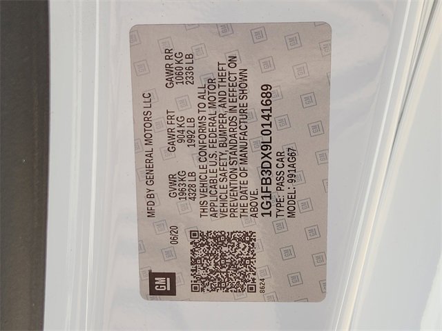 Used 2020 Chevrolet Camaro LT image 20