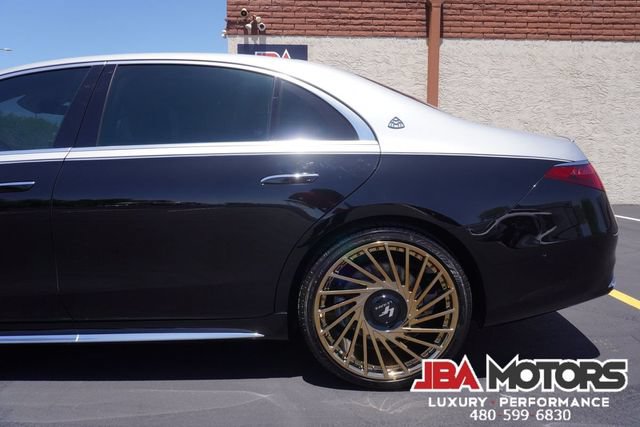 Used 2021 Mercedes-Benz S 580 4MATIC Sedan w/ AMG Line image 53