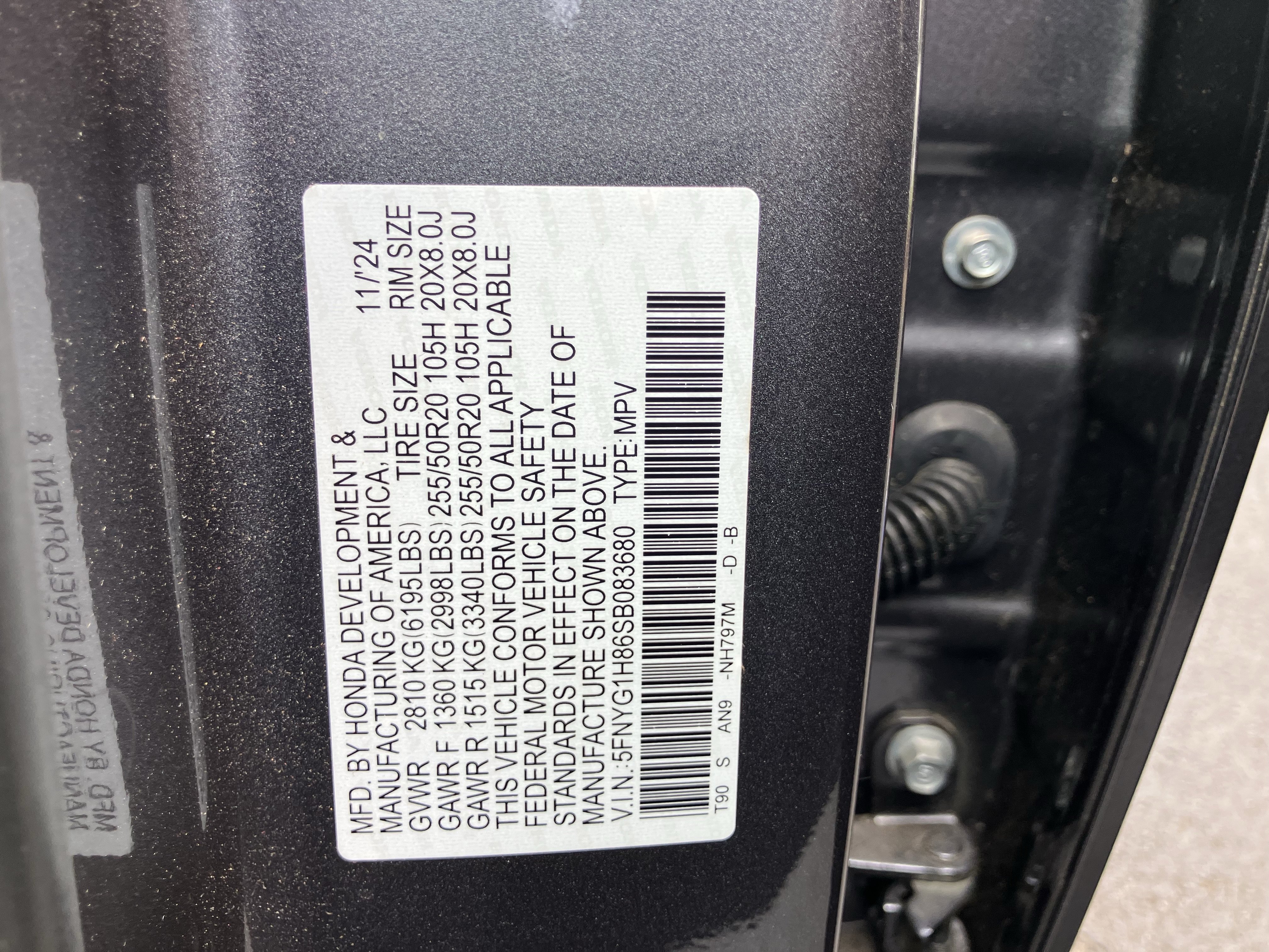 Certified 2025 Honda Pilot Elite image 40