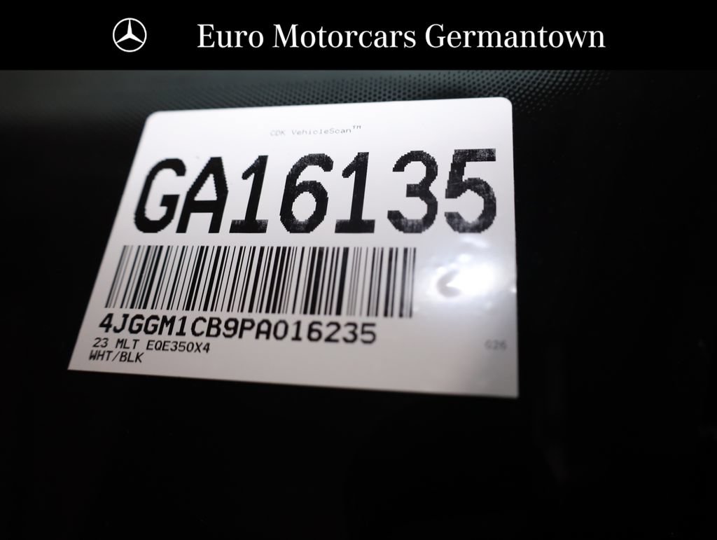 Certified 2023 Mercedes-Benz EQE 350+ 4MATIC SUV image 71