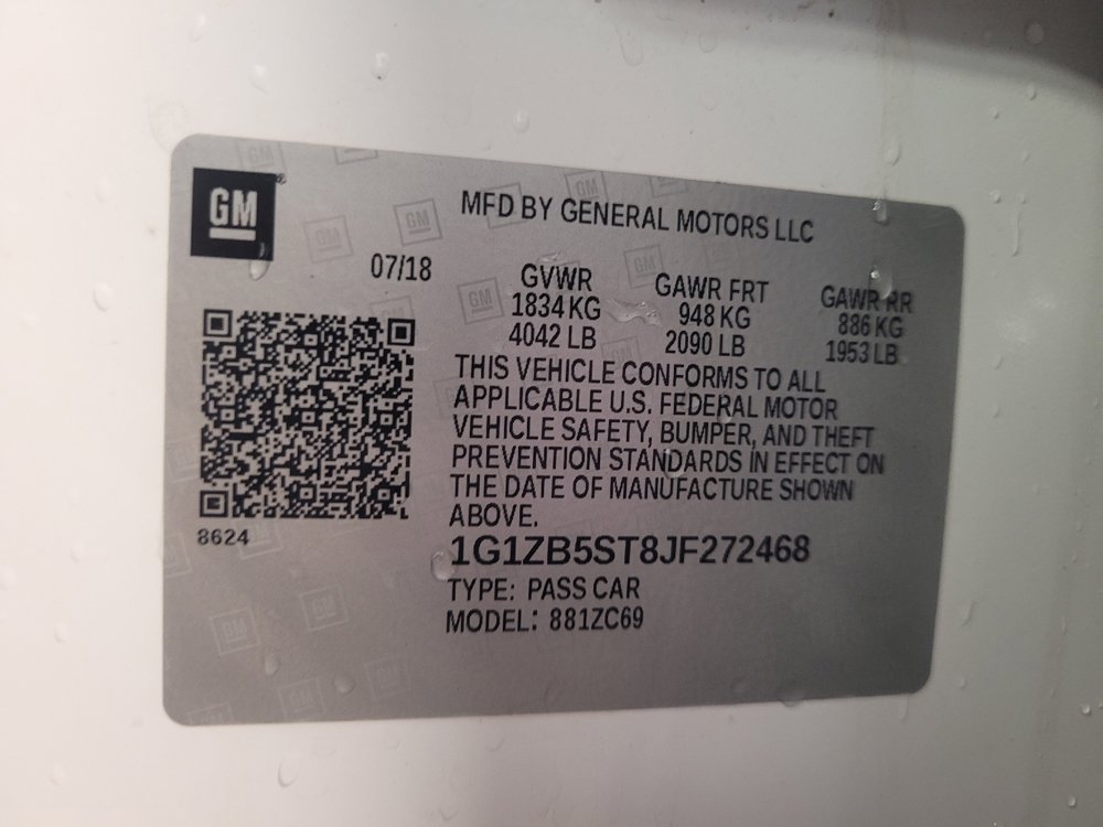 Used 2018 Chevrolet Malibu LS FWD image 33