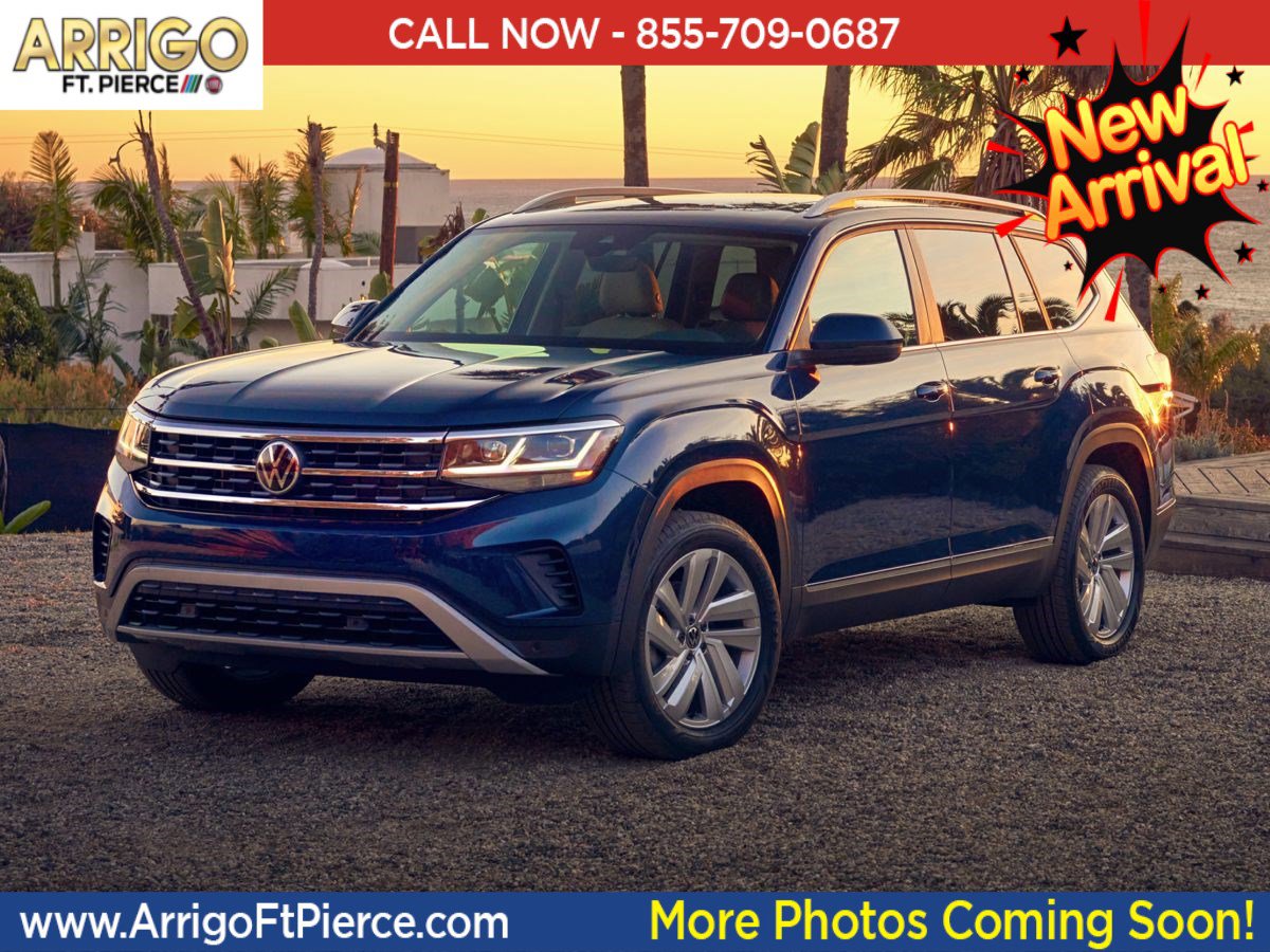 Used 2021 Volkswagen Atlas SE w/ Panoramic Sunroof Package image 1