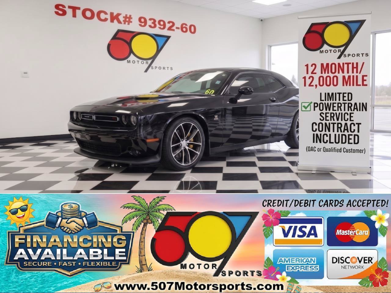 Used 2015 Dodge Challenger R/T Scat Pack w/ Leather Interior Group