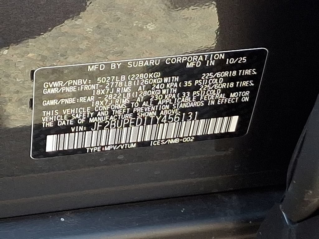 New 2026 Subaru Outback Touring AWD/4WD image 15