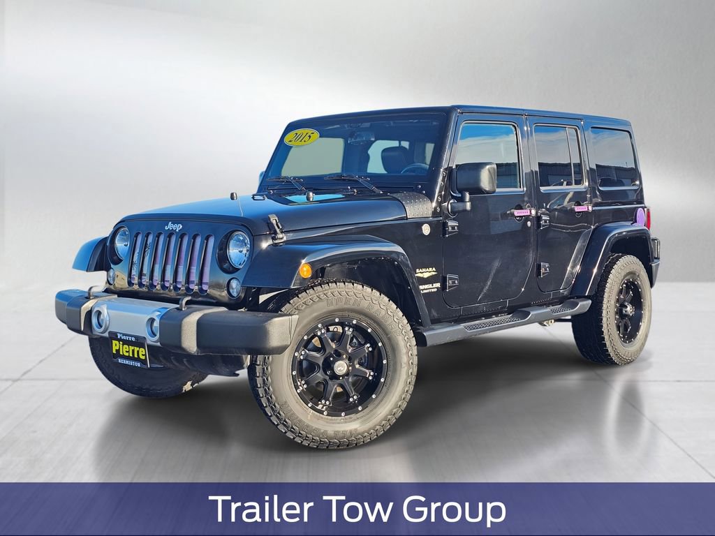 Used 2015 Jeep Wrangler Unlimited Sahara w/ Max Tow Package image 7