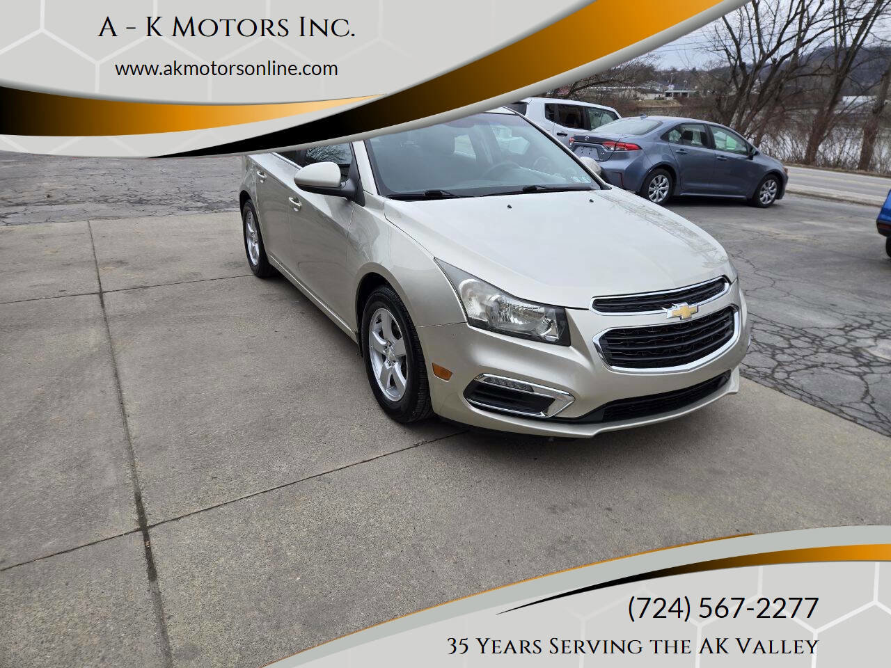Used 2016 Chevrolet Cruze LT FWD image 1