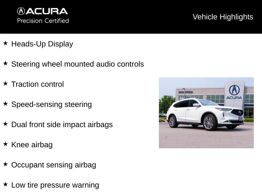 Certified 2024 Acura MDX w/ Advance Package AWD/4WD image 9