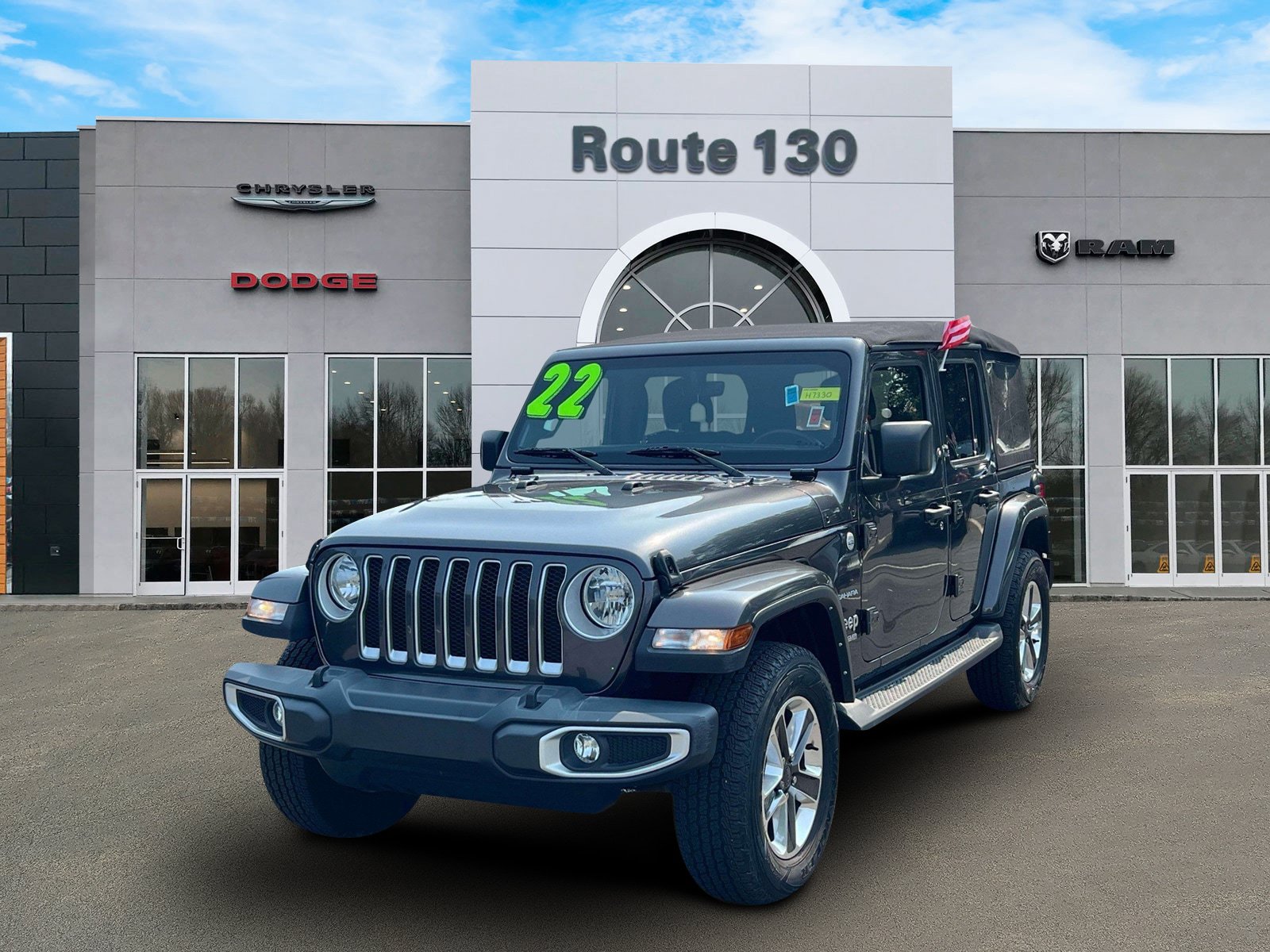 Used 2022 Jeep Wrangler Unlimited Sahara w/ Cold Weather Group AWD/4WD image 2