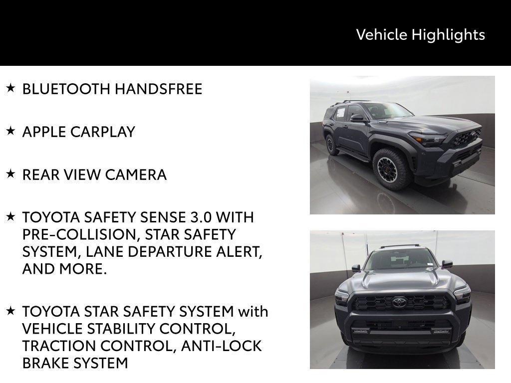 New 2026 Toyota 4Runner TRD Off-Road Premium w/ Tow Technology Package AWD/4WD image 8