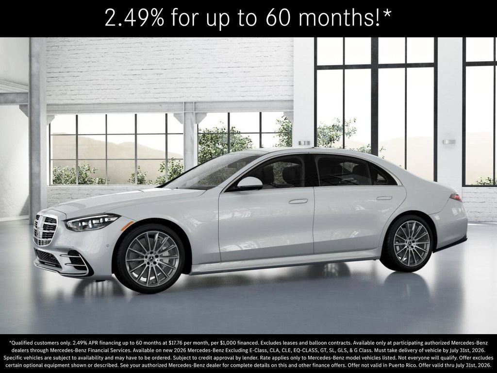 New 2026 Mercedes-Benz S 580 4MATIC Sedan image 37
