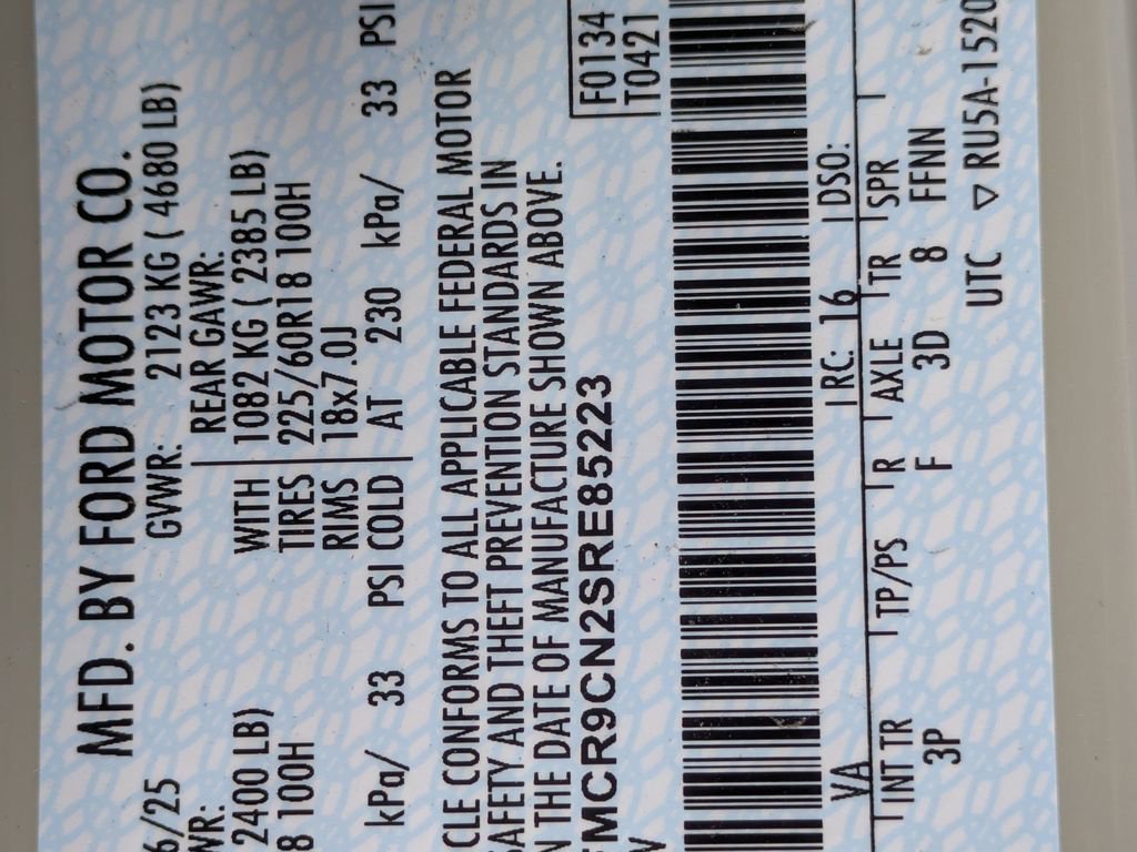 Certified 2025 Ford Bronco Sport Outer Banks w/ Outer Banks Tech Package+ AWD/4WD image 29