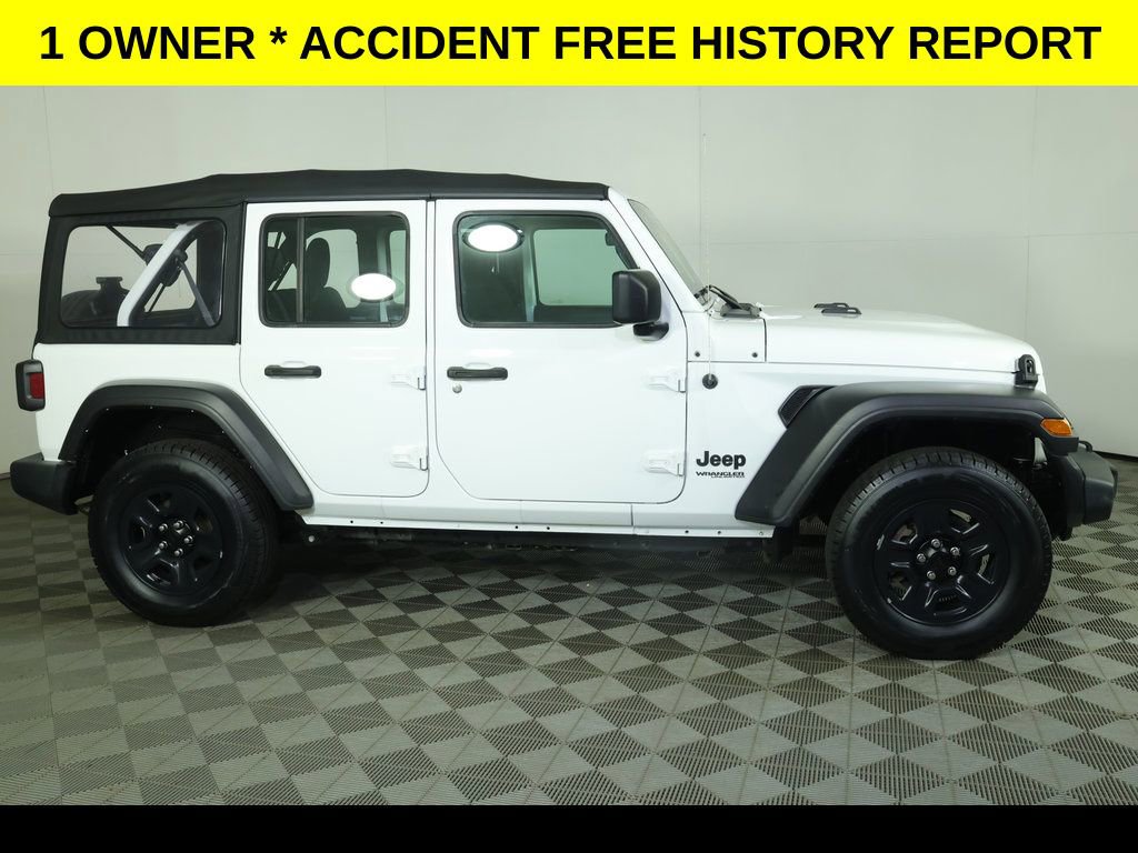 Used 2022 Jeep Wrangler Unlimited Sport AWD/4WD image 2