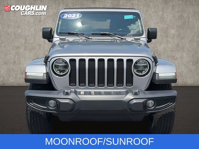 Used 2021 Jeep Wrangler Unlimited Sahara AWD/4WD image 3