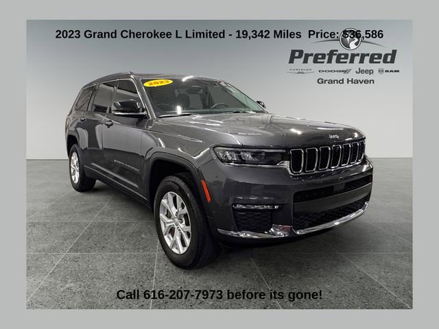 Used 2023 Jeep Grand Cherokee L Limited w/ Luxury Tech Group II AWD/4WD image 1