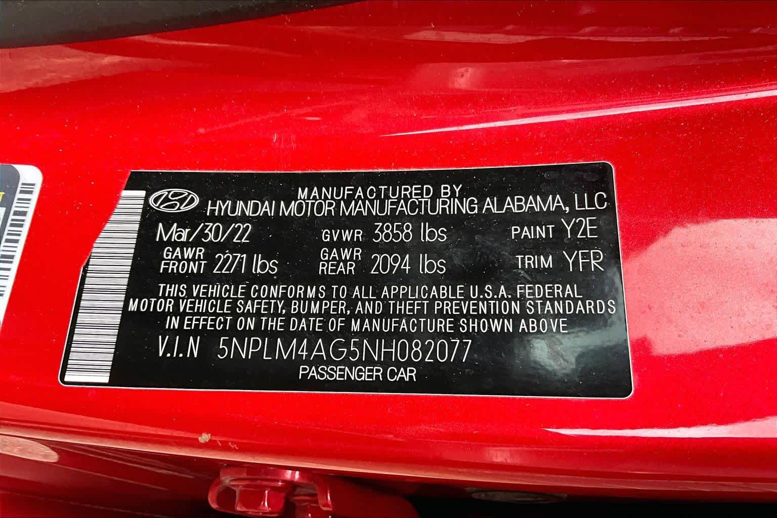 Used 2022 Hyundai Elantra SEL FWD image 65