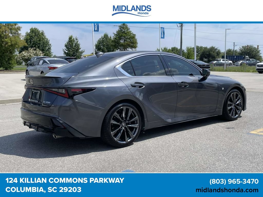 Used 2023 Lexus IS 350 F Sport w/ Memory Package RWD image 6
