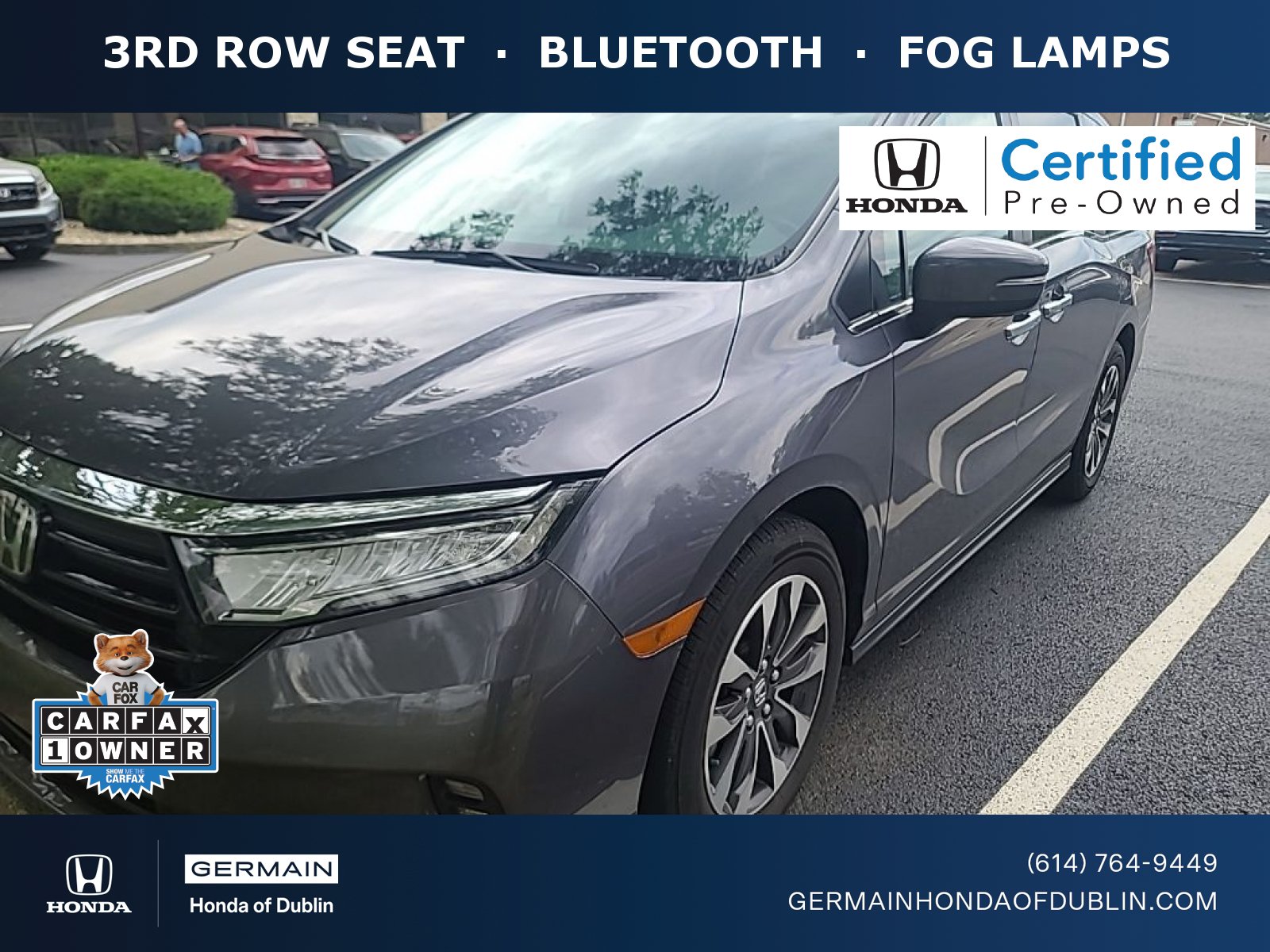 Certified 2024 Honda Odyssey Elite