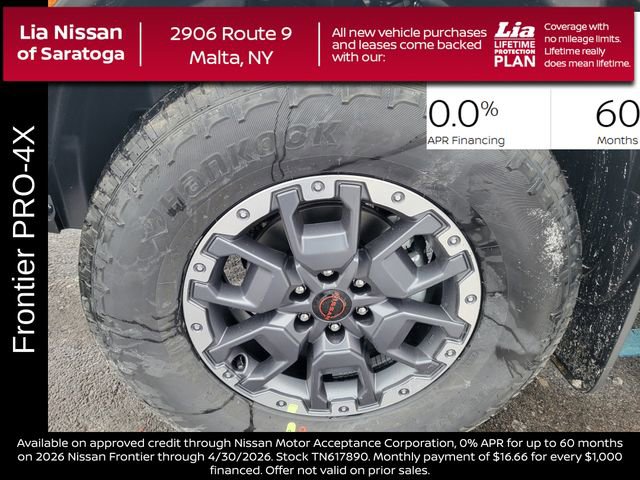 New 2026 Nissan Frontier PRO-4X w/ Pro-4x Convenience Package AWD/4WD image 11