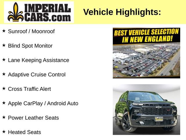 Certified 2025 Chevrolet Traverse RS AWD/4WD image 3