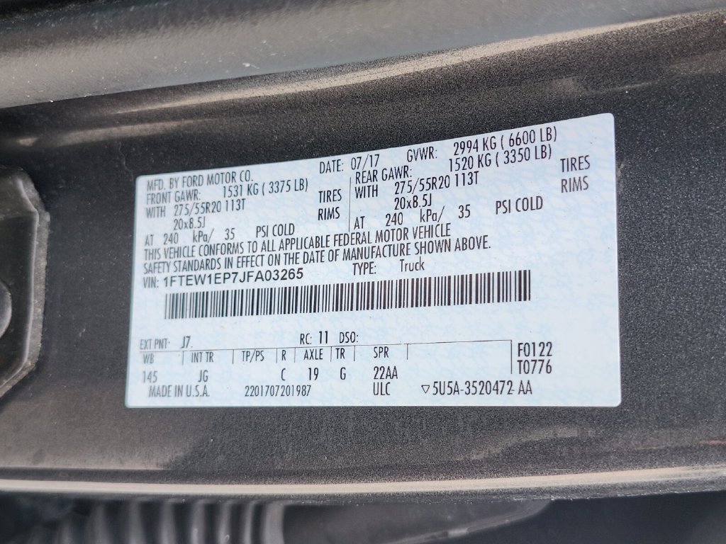 Used 2018 Ford F150 XL w/ Equipment Group 101A Mid AWD/4WD image 33