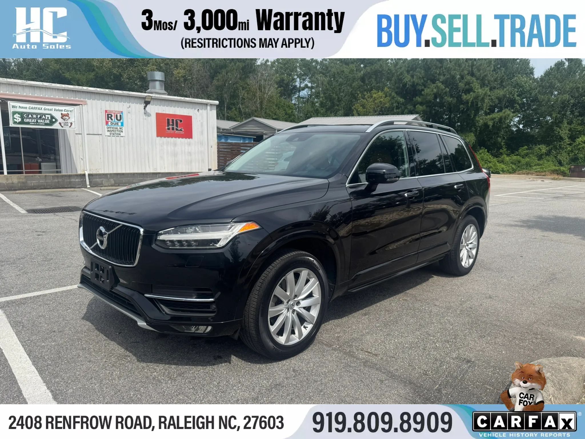 Used 2016 Volvo XC90 T6 Momentum w/ Momentum Plus Package AWD/4WD image 1