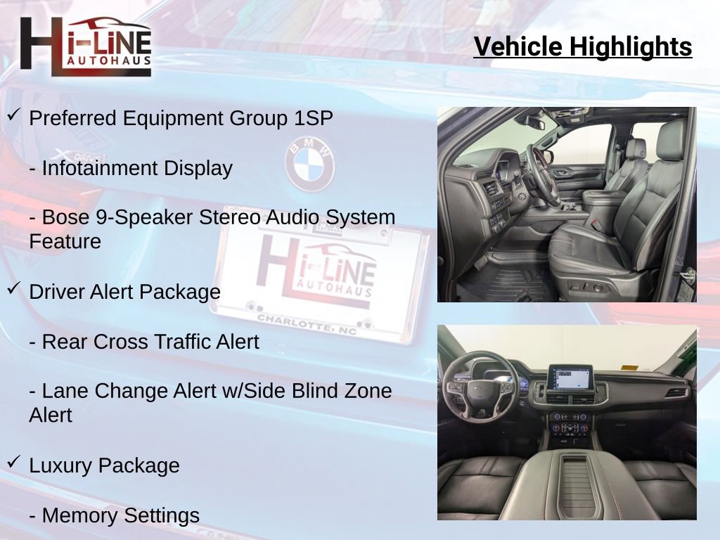 Used 2023 Chevrolet Tahoe RST w/ Luxury Package AWD/4WD image 36