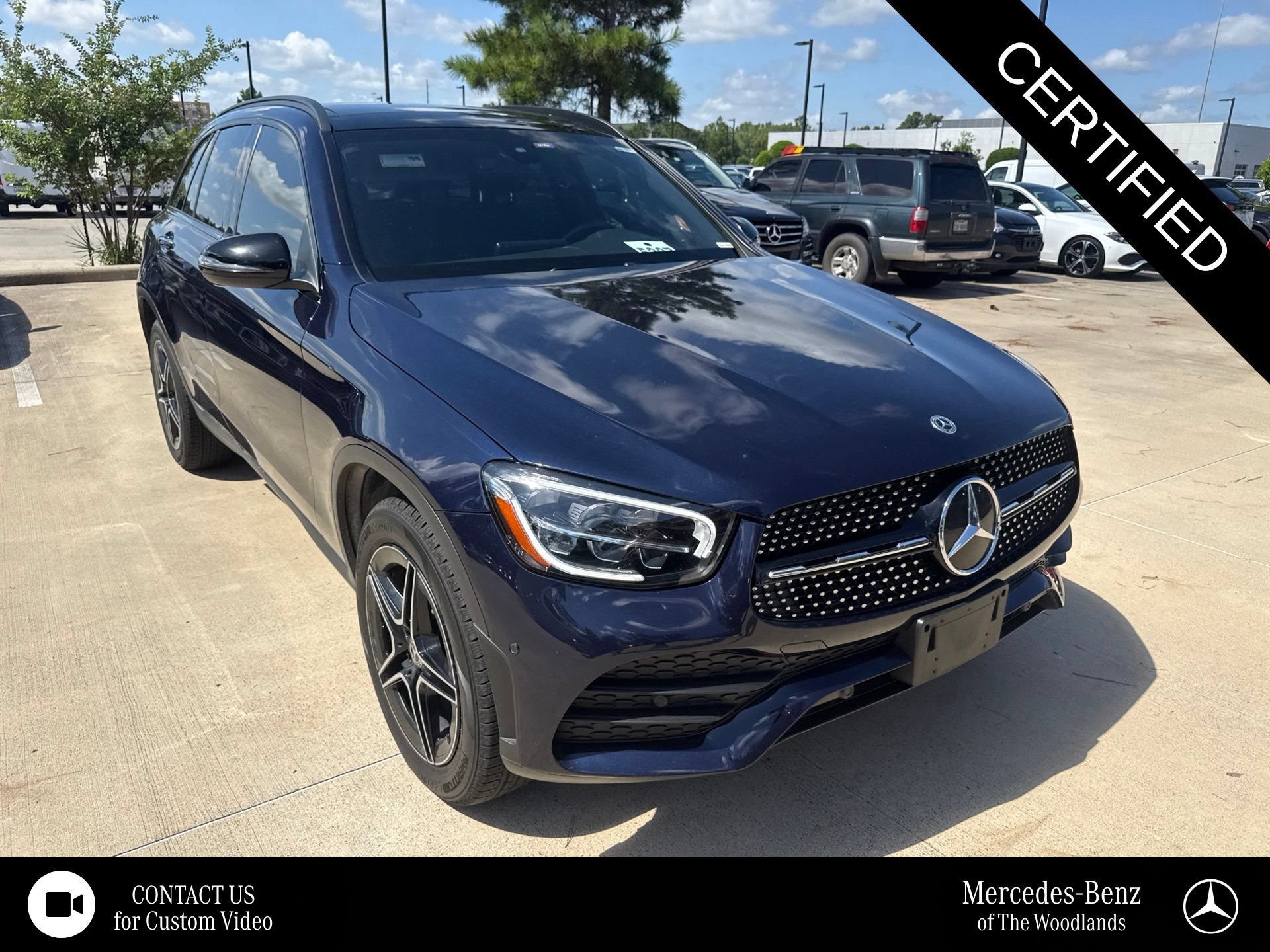Used 2021 Mercedes-Benz GLC 300 4MATIC w/ AMG Line