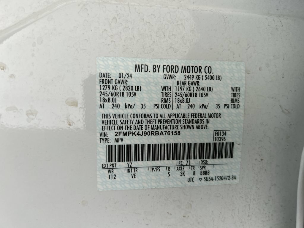 Used 2024 Ford Edge SEL AWD/4WD image 38