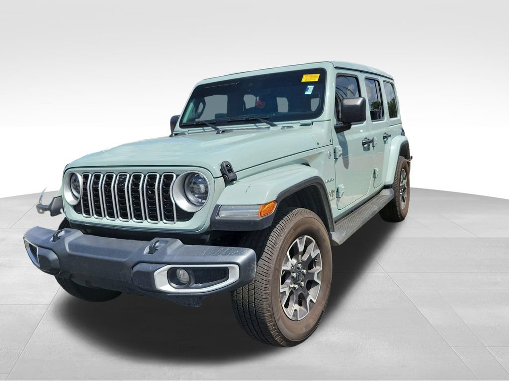 Used 2024 Jeep Wrangler Unlimited Sahara w/ Technology Group AWD/4WD image 14