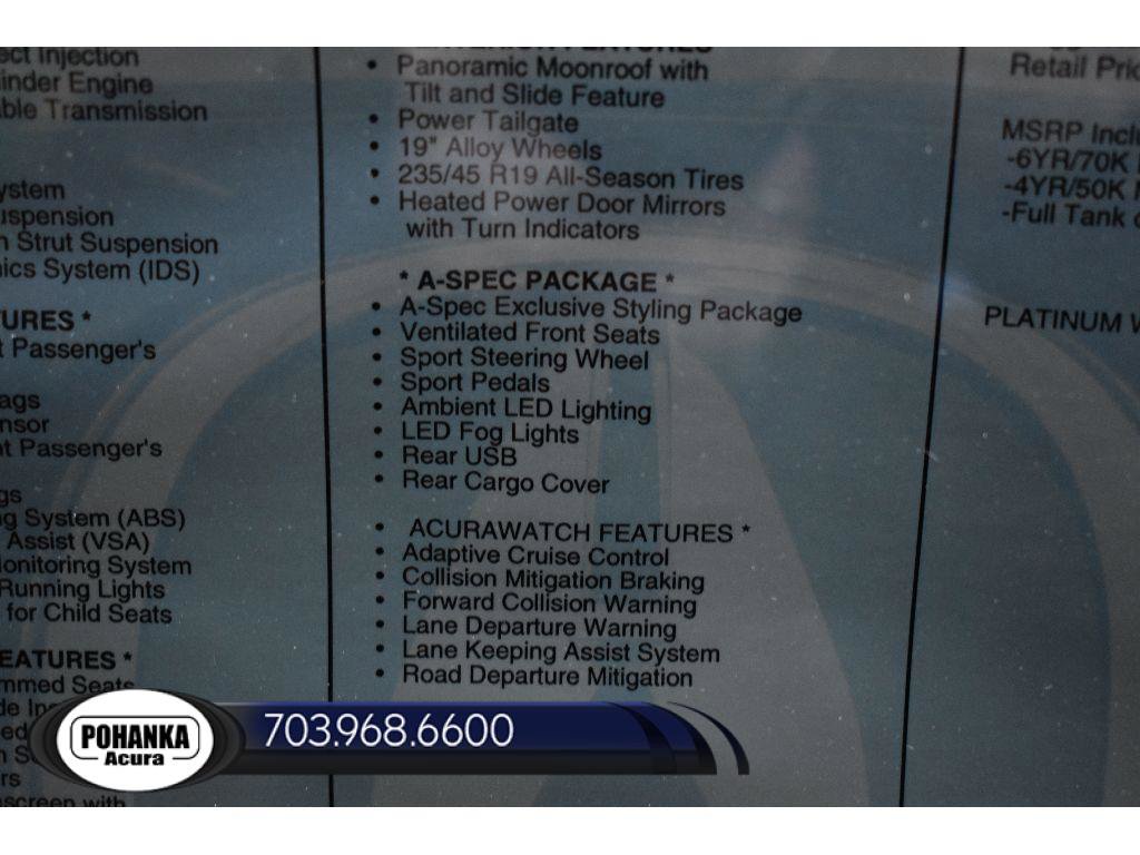 New 2025 Acura ADX A-Spec AWD/4WD image 37