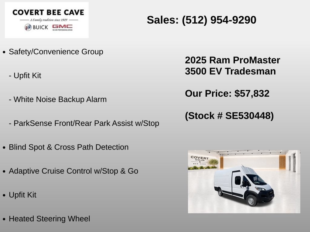 New 2025 RAM ProMaster 3500 FWD image 14