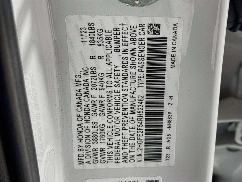 Used 2024 Honda Civic Sport image 39