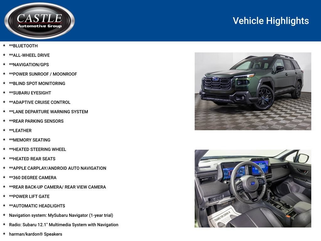 Used 2026 Subaru Outback Limited XT AWD/4WD image 3