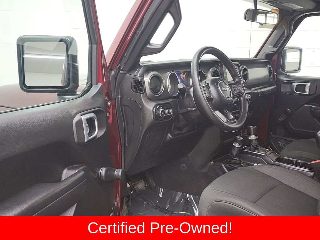 Certified 2021 Jeep Wrangler Unlimited Sport AWD/4WD image 10