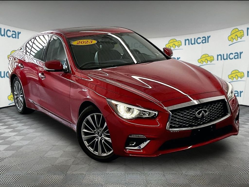 Used 2023 INFINITI Q50 Luxe w/ Cargo Package