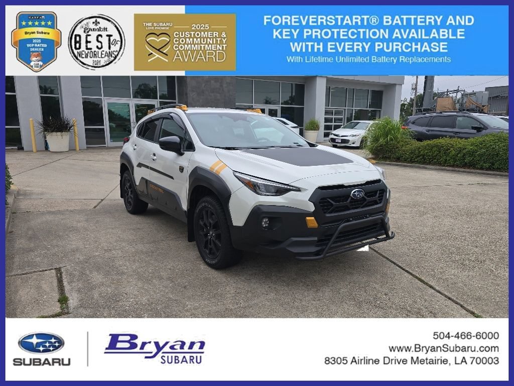 Used 2024 Subaru Crosstrek 2.5i Wilderness w/ Crosstrek Mirror Package AWD/4WD video 1